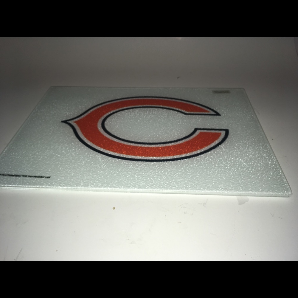 NFL Chicago Bears tempered glass board